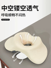 Memory Foam U-Shaped Massage Pillow Set for Beauty Beds