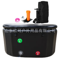 Inflatable Ice Bath Tub for Athlete Recovery and Cooling, Portable Cold Plunge Pool