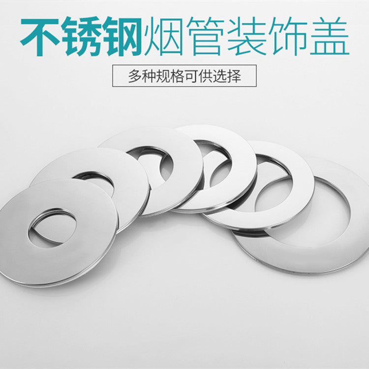 Stainless Steel Flue Pipe Cover for Range Hoods and Water Heaters