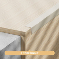 Aluminum Alloy L-Shaped Corner Edge Trim Anti-Collision Strip Metal Titanium Gold 7-Shape Corner Guard L-Type Wall Corner Decorative Strip