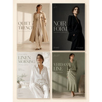 Fashion Style Poster Wall Decor for Clothing Stores and Photo Backgrounds