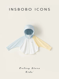 Kids' UPF 50+ Sun Protection Hoodie - Ice Silk Cooling UV-Resistant Jacket for Boys & Girls