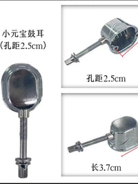 Drum Lug Mounts for Snare, Bass, and Tom Drums - Various Sizes