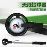 Golf Ball Retriever, 8-Section Telescopic Stainless Steel, 2m Extendable