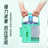 New Transparent Fishing Bucket Outdoor Live Fish Box with Large Capacity for Wild Fishing Lure Fishing Integrated Fish Guard