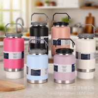 Large Capacity 304 Stainless Steel Vacuum Insulated Water Bottle with Magnetic Lid