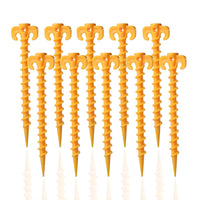 Portable Plastic Tent Stakes for Outdoor Camping and Canopies