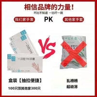 Disposable TPE Food Grade Gloves, Thickened Durable Household Extraction Type for Cooking and BBQ