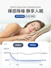 German Silicone Earplugs for Sleep, Noise Reduction, and Soundproofing