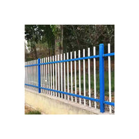 Thickened Zinc Steel Fence for Outdoor Residential, Courtyard, and School Perimeter Security