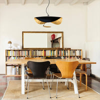 Italian Designer UFO Pendant Light Modern Luxury Lotus Leaf Art Chandelier for Living Room Bedroom Store
