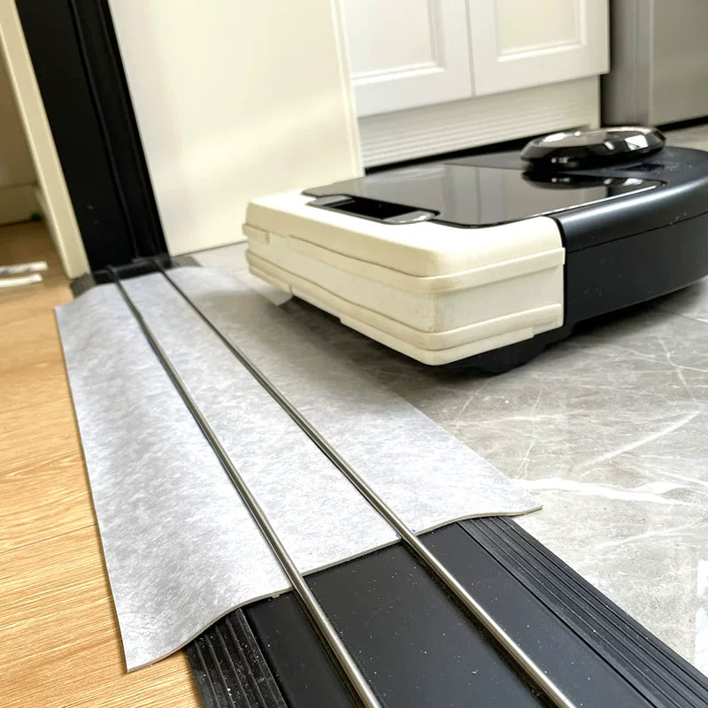 Robot Vacuum Cleaner Ramp Mat for Balcony Track Threshold Steps - Compatible with Roborock, Ecovacs, Narwal