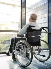 Wheelchair Backrest Storage Bag with Reflective Strip, Waterproof Multi-functional Large Capacity Electric Wheelchair Hanging Pouch