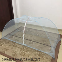 Foldable Pop-Up Mosquito Net Tent for Adults - No Bottom, Portable Insect Protection for Outdoor and Indoor Use