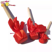Beechwood Handle Felt Gong Mallet for School Performances and Percussion