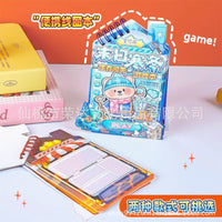 Survival Adventure Game Book for Kids, Educational Puzzle Toy with Stickers
