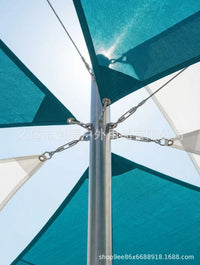 Triangular Sun Shade Sail Canopy for Outdoor Patio Garden Carport, Waterproof UV Protection