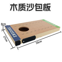 Kids Outdoor Bean Bag Toss Game Board Set for Early Education