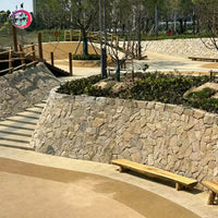Natural Irregular Stone Wall Tiles for Villa Courtyard and Outdoor Decoration