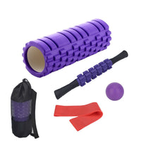 Foam Roller Yoga Column Set with Massage Stick for Pilates and Fitness
