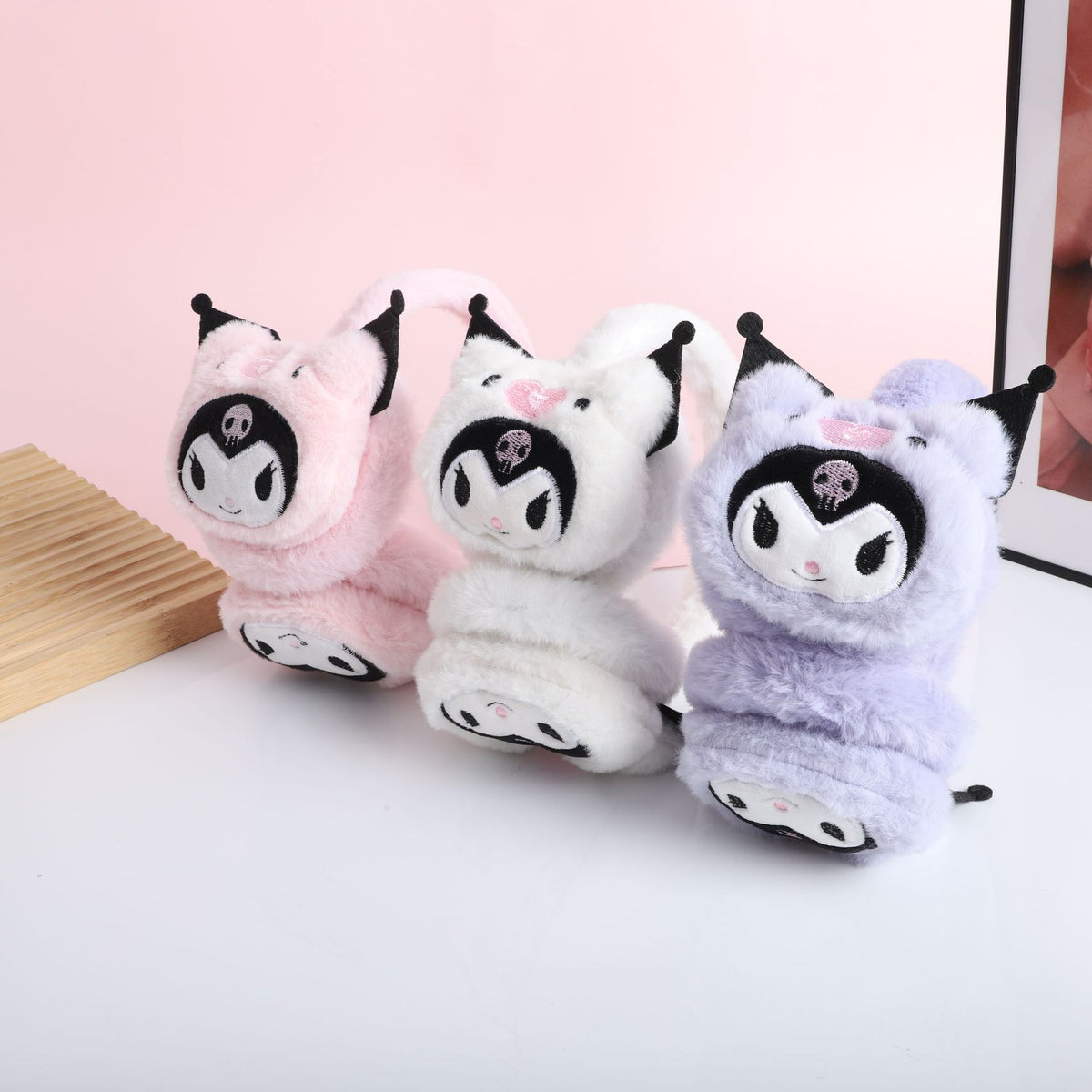 Kids' Cartoon Plush Earmuffs for Winter - Warm & Cute Ear Protection for Students