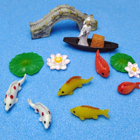 Miniature Landscape Lotus Pond DIY Kit for Terrariums and Bonsai
