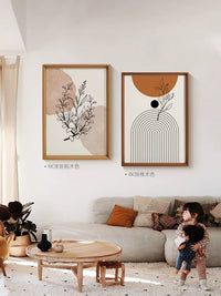 Double-Sided Transparent Acrylic Picture Frame for Wall Mounting or Tabletop Display