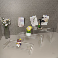 Acrylic U-Shaped Display Riser for Collectibles and Retail