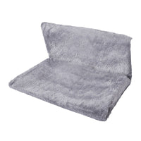 Cat Hammock Bed with Stand, Warm Plush Detachable Washable Hanging Perch for Cats