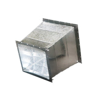 Galvanized Sheet Metal Square Ventilation Duct for Underground Garages