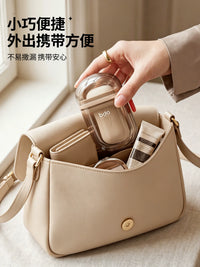 BDO Portable Travel Soap Dish with Lid and Drain for Business Trips