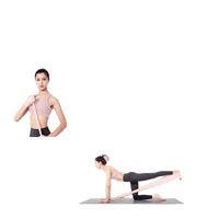 Resistance Bands for Yoga, Pilates, Strength Training, Stretching, and Physical Therapy - Elastic Exercise Bands for Men and Women