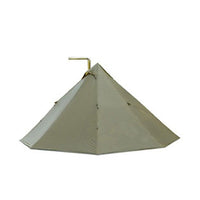 Ultralight 15D Silicone Coated 2-Person Pyramid Tent for Outdoor Camping & Hiking