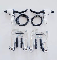 Aluminum Alloy V-Brake Set for Mountain and Road Bikes, Kids' Bicycles