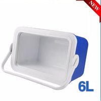 6L PU Foam Insulated Cooler Box for Food Storage