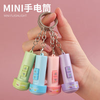 Mini LED Flashlight Keychain for Pet Play & Everyday Carry
