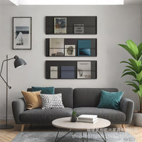 Nordic Style Wall-Mounted Magazine Rack Vinyl Record Display Shelf