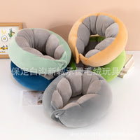 New Pea U-Shaped Neck Pillow for Travel and Office, Removable and Washable