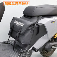 Waterproof Front Storage Bag for Electric Scooter, Raincoat Charger Organizer, Compatible with Ninebot Scooters