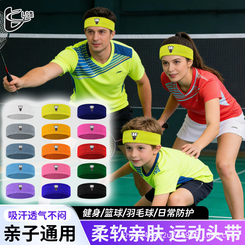Unisex Quick-Dry Non-Slip Sweatband for Sports, Badminton, and Table Tennis