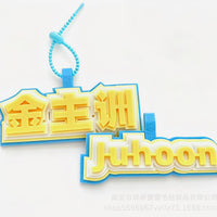 DIY Non-Woven Felt Bag Charm Keychain Kit - English/Chinese Text