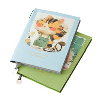 Illustrated A5 Notebook Set for Students, Lined Journal and Planner