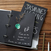 A5 Loose-Leaf Notebook DIY Kraft Paper Vintage Journal for Girls Travel Diary