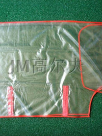 Transparent Frosted Golf Bag Rain Cover for Push Carts