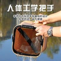 Fishing Lure Wild Fishing Folding Multi-functional Portable Fish Guard Bucket Outdoor Fish Box Portable Live Fish Bucket Water Bucket