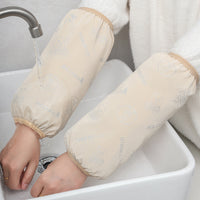 Cute Bear Waterproof Arm Sleeves for Winter Work and Office