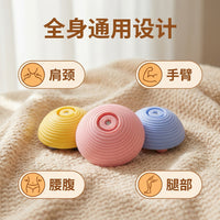 3-Ball Handheld Massage Roller for Full Body Muscle Relief