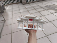 Daming Lake Archway Miniature Model 3D Printed Desktop Ornament for Diorama Scenery