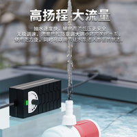 12V/24V DC Submersible Water Pump for Aquariums, Solar Systems, and Circulation - Brushless, Silent, Stainless Steel Shaft