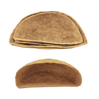 Half Round Coco Coir Liner for Wall Hanging Planters, Breathable & Leak-Proof, for Outdoor Garden Balcony Patio